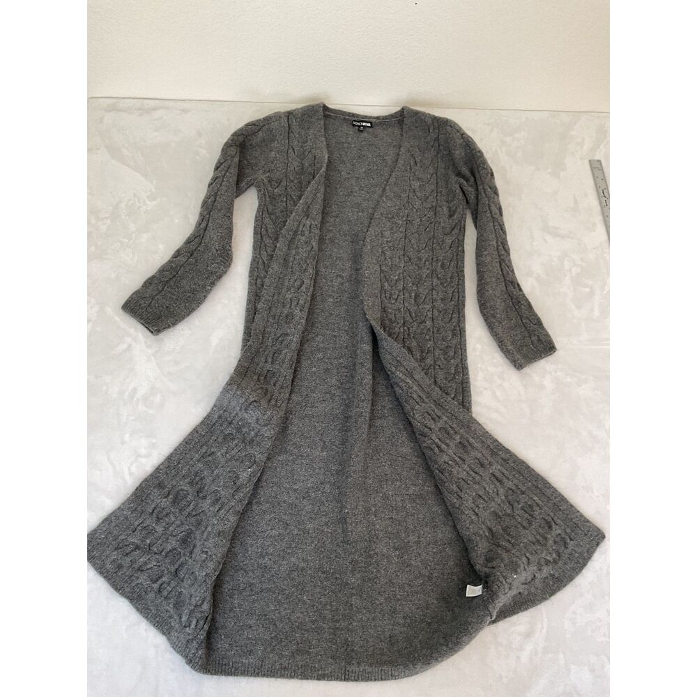 Fashion Nova long cable knit duster cardigan size M